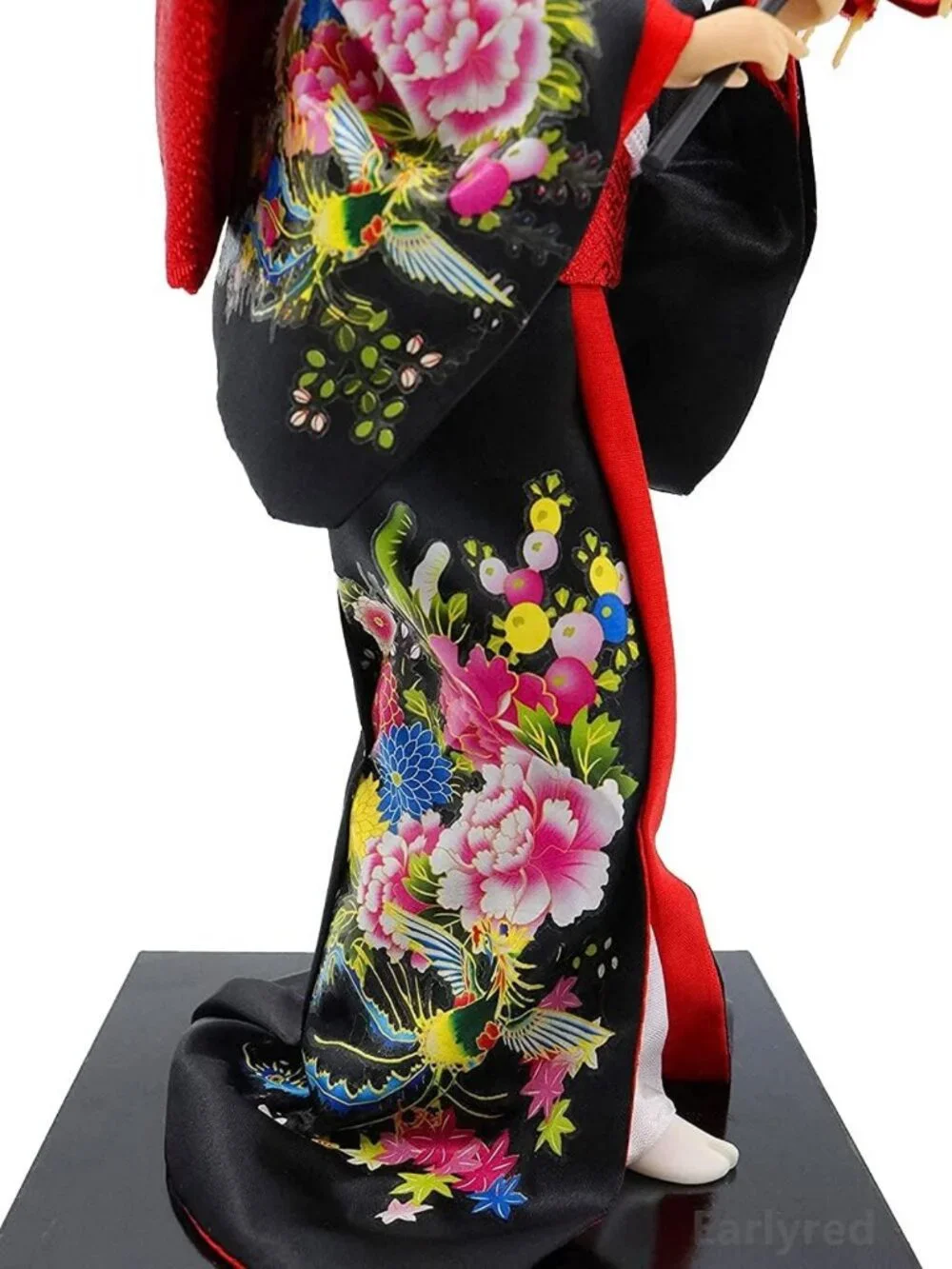 12-Inch Japanese Geisha Kimono Doll - Collectible Asian Figurine & Gift